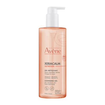 Крем-гель AVENE XeraCalm Nutrition легкий питательный очищающий 500мл Крем-гель AVENE XeraCalm Nutrition легкий питательный очищающий 500мл