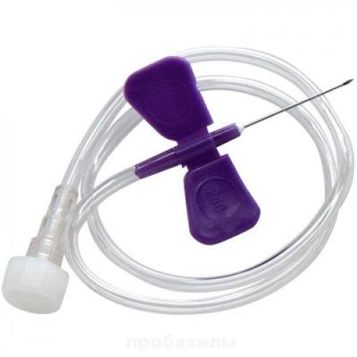 Катетер для вливания в малые вены "Игла-Бабочка" G24 фото в интернет-аптеке "Фармсервис" Катетер для вливания в малые вены "Игла-Бабочка" G24 фото в интернет-аптеке "Фармсервис"