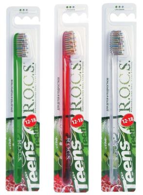Зубная щетка детская РОКС Teens средняя