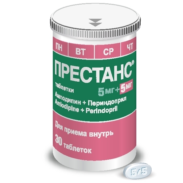 Престанс таблетки 5мг+5мг №30 фото в интернет-аптеке "Фармсервис" Престанс таблетки 5мг+5мг №30 фото в интернет-аптеке "Фармсервис"