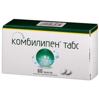 Комбилипен табс таблетки, покрытые плёночной оболочкой 100мг+100мг+2мкг №60 фото в интернет-аптеке "Фармсервис"