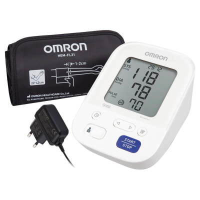 Тонометр OMRON M3 Comfort (HEM-7155-ALRU) с адаптером