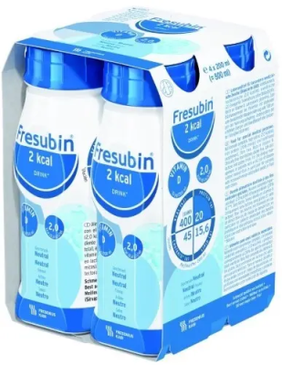 Фрезубин напиток 2ккал со вкусом нейтральный 200мл №4 (бутылка)