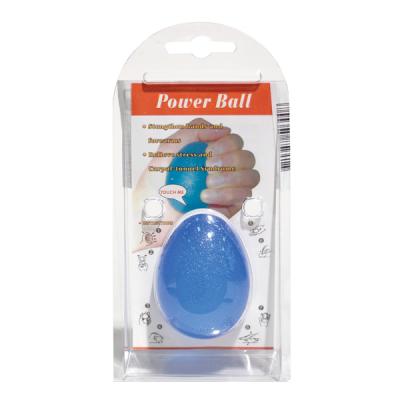 Мяч для тренировки кисти рук модель MR 300 яйцевидной формы жесткий (голубой) фото в интернет-аптеке "Фармсервис"