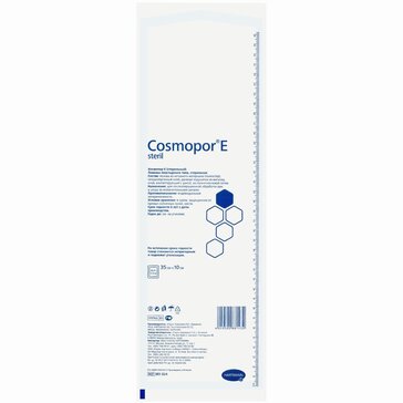 Повязка COSMOPOR E Steril послеоперац. самоклеющ. 35см х 10см №1 фото в интернет-аптеке "Фармсервис"