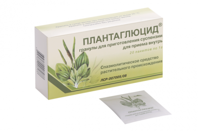 Плантаглюцид гранулы для приготовления суспензии для приёма внутрь 1г №20 фото в интернет-аптеке "Фармсервис"