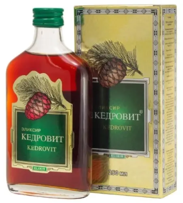 Кедровит флакон (эликсир) 250мл фото в интернет-аптеке "Фармсервис"