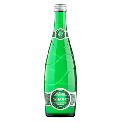 Вода минеральная РЫЧАЛ-СУ 0,5л газ. (стекло)