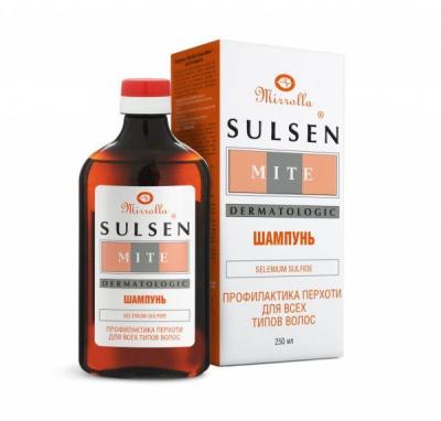 Сульсен Мите шампунь сульсеновый против перхоти 1% 250мл фото в интернет-аптеке "Фармсервис"