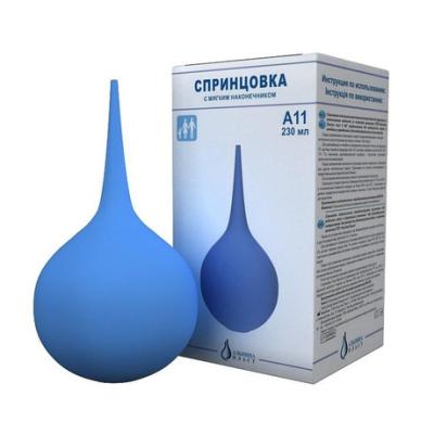 Спринцовка ПВХ А №11 (мягкий наконечник) (инд. уп.)