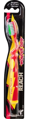 Зубная щетка детская Reach Wonder Grip (6-12 лет)