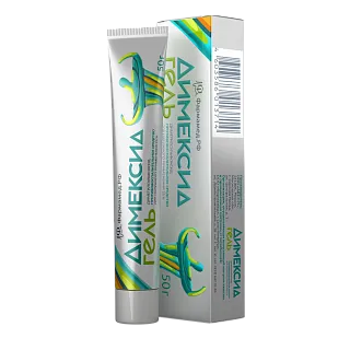 Димексид туба(гель для наружного применения) 25% 50г №1 фото в интернет-аптеке "Фармсервис"