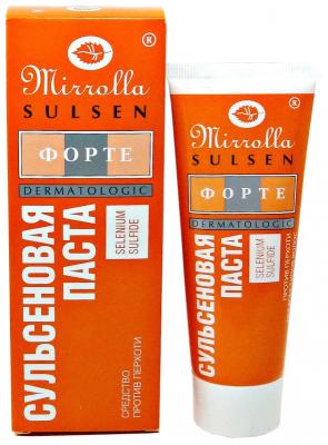 Сульсен форте паста сульсеновая против перхоти 2% 75мл