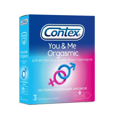 Презерватив CONTEX №3 You&Me Orgasmic