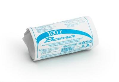 Вата хирургическая нестерильная 100г фото в интернет-аптеке "Фармсервис"