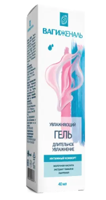 Вагиженаль гель длительное увлажнение 40мл