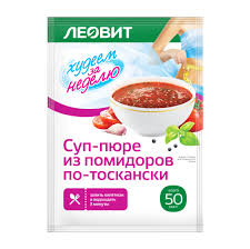 Худеем за неделю первое блюдо БиоСлимика суп-пюре из помидоров по-тоскански 20г