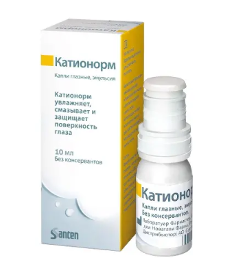 Катионорм флакон (капли глазные) 10мл