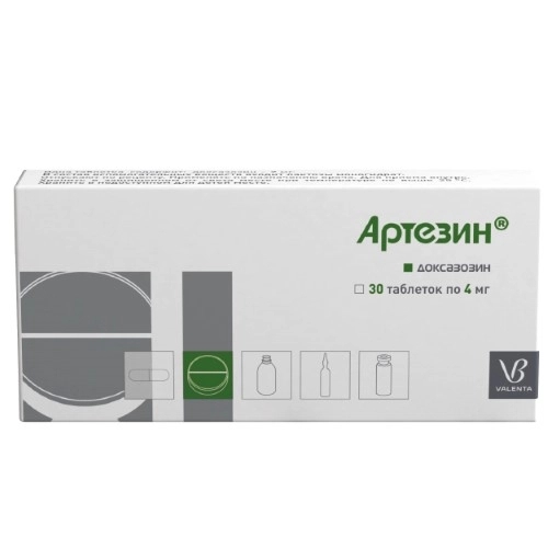 Артезин таблетки 4мг №30 фото в интернет-аптеке "Фармсервис"