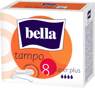 Тампоны гигиенические BELLA Premium Comfort Super Plus №8
