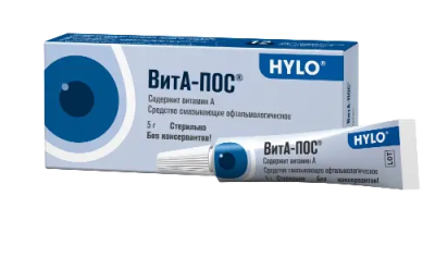 ВитА-ПОС туба (средство офтальмологическое) 5г фото в интернет-аптеке "Фармсервис"
