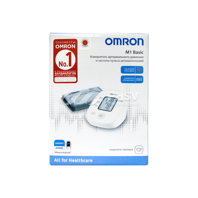 Тонометр Omron M1 Basic HEM-7121J-RU без адаптера