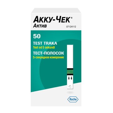 Тест-полоска Accu-Chek Active №50 