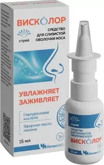 Средство Висколор для слизистой оболочки носа 15мл