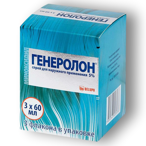 Генеролон спрей для наружного применения 5% x 60мл №3 фото в интернет-аптеке "Фармсервис"