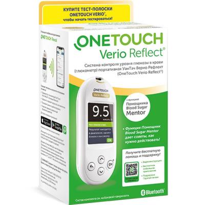 Глюкометр One Touch Verio Reflect фото в интернет-аптеке "Фармсервис"