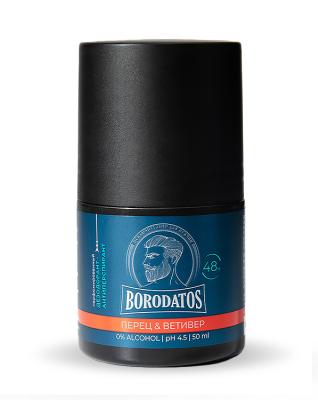 Дезодорант Borodatos парфюмированный Перец/Ветивер 50мл фото в интернет-аптеке "Фармсервис"