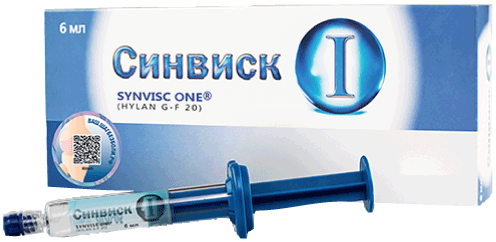 Синвиск шприц(р-р. для внутрисуставного введ.) 6мл №1 фото в интернет-аптеке "Фармсервис" Синвиск шприц(р-р. для внутрисуставного введ.) 6мл №1 фото в интернет-аптеке "Фармсервис"