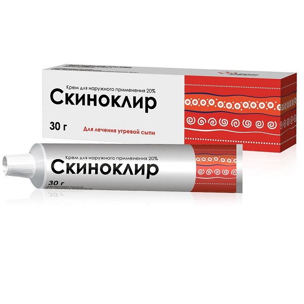 Скиноклир крем для наружного применения 20% x 30г №1 фото в интернет-аптеке "Фармсервис" Скиноклир крем для наружного применения 20% x 30г №1 фото в интернет-аптеке "Фармсервис"