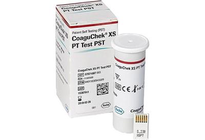 Тест-полоска COAGUCHEK XS №24 Тест-полоска COAGUCHEK XS №24