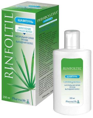 Ринфолтил шампунь 200мл "Активация естественного роста. Укрепление слабых волос"