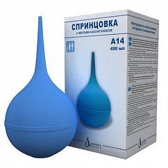 Спринцовка ПВХ А №14 (мягкий наконечник) (инд. уп.)