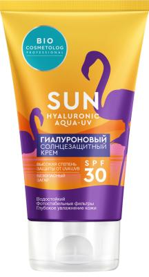 Крем Bio cosmetolog Professional солнцезащитный Гиалуроновый SPF-30 150мл
