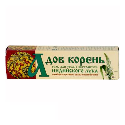 Гель Адов Корень для тела с экстрактом индийского лука 50г