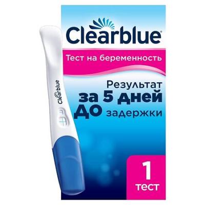 Тест на беременность CLEARBLUE Plus №1 фото в интернет-аптеке "Фармсервис"
