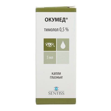 Окумед капли глазные 0.5% x 5мл №1 фото в интернет-аптеке "Фармсервис"