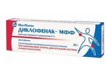 Диклофенак туба (мазь для наружного применения) 2% 30г фото в интернет-аптеке "Фармсервис"