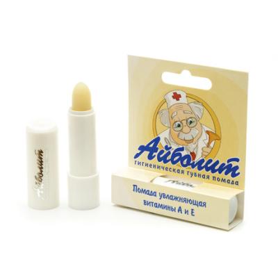 Помада для губ АЙБОЛИТ Основной уход масло какао и витамины А, Е 2,8г фото в интернет-аптеке "Фармсервис"