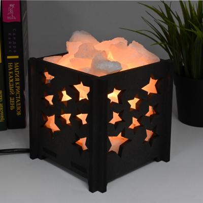 Светильник соляной Корзина Звезды 1,8кг