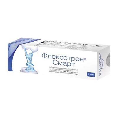Флексотрон смарт шприц имплантат вязкоэласт. стерильный для внутрисуставной инъекции 16мг/мл 2мл фото в интернет-аптеке "Фармсервис" Флексотрон смарт шприц имплантат вязкоэласт. стерильный для внутрисуставной инъекции 16мг/мл 2мл фото в интернет-аптеке "Фармсервис"