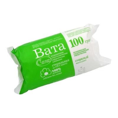 Вата хирургическая стерильная 100г