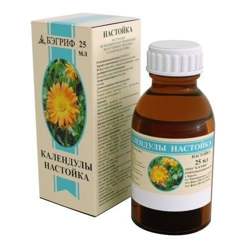 Календулы настойка настойка 100г/л x 25мл №1 фото в интернет-аптеке "Фармсервис"