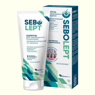 Шампунь SEBOLEPT для ежедневного использования профилактический от перхоти 250мл