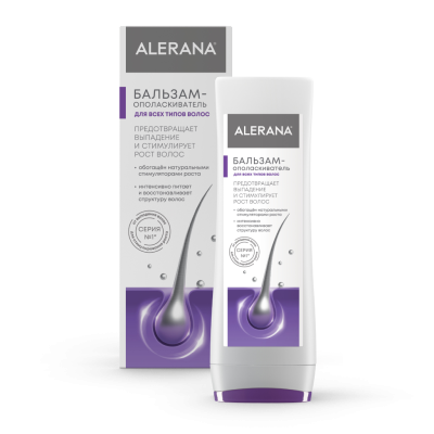 Алерана бальзам-ополаскиватель для всех типов волос 200мл фото в интернет-аптеке "Фармсервис"