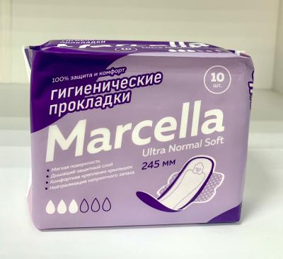 Прокладки Marcella ультратонкие размер 2, 3 капли №10