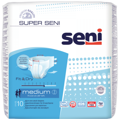 Подгузники для взрослых Super Seni Air Medium №10